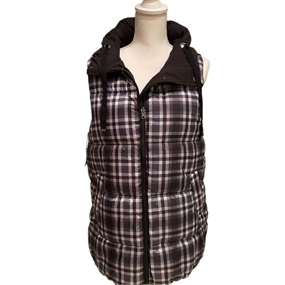 NORDSTROM Treasure & Bond Reversible  Puffer Ski Vest Oversized XS NWT - Picture 7 of 13